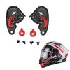 Helmets Visors Shield Gear Base Plate Set for NZI TENDY Motorbike Helmets Repair Part Visors Base Plate