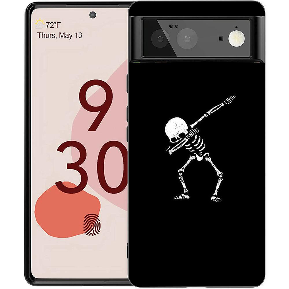 

Милый Чехол-Бампер с Черепом для Google Pixel 8 7 6 7A 6A Pro 5G Ударопрочный Силиконовый Мягкий 9 Pro XL 8 Pro 5G Чехол-Кобура Сумки Чехол Pixel 7a 5g