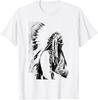 Sitting Bull Native American Indian Lakota Sioux Headdress Unisex T-Shirt