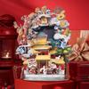 Lecube Forbidden City 3D Puzzle: Awakening Dragon Lion Dance, 2024 New Year Gift for Adults & Kids, National Tide Toy.