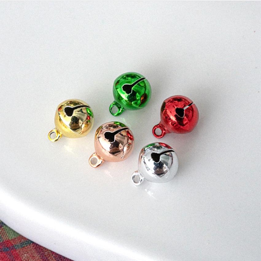20 Colorful Metal Bells - DIY Christmas Ornaments & Gift Packaging Accessories