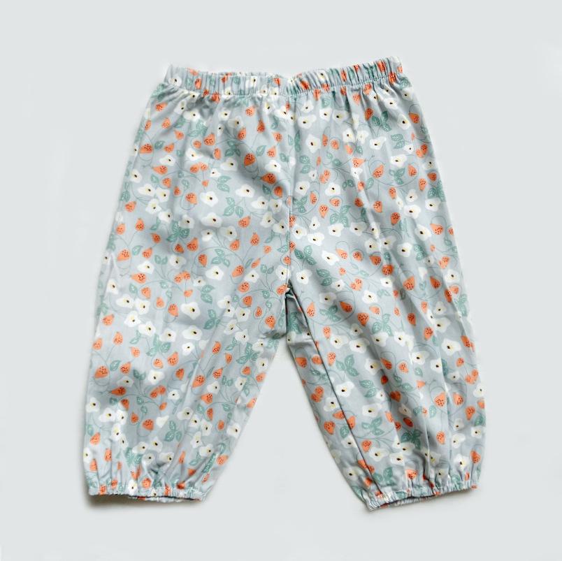 

Мультяшные хлопковые брюки-фонарики с длинным рукавом в корейском стиле для младенцев и малышей 80 cm