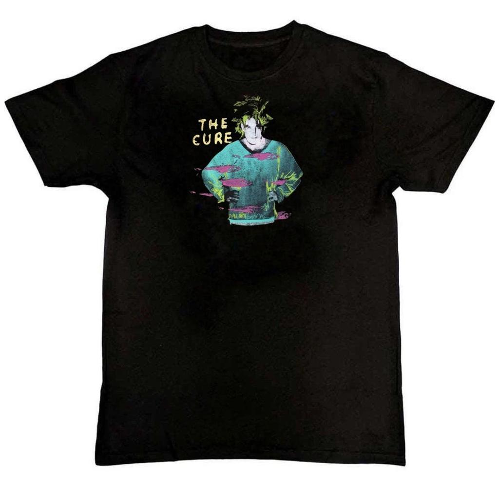 The Cure Beach Party Graphic Print Mens T-Shirt