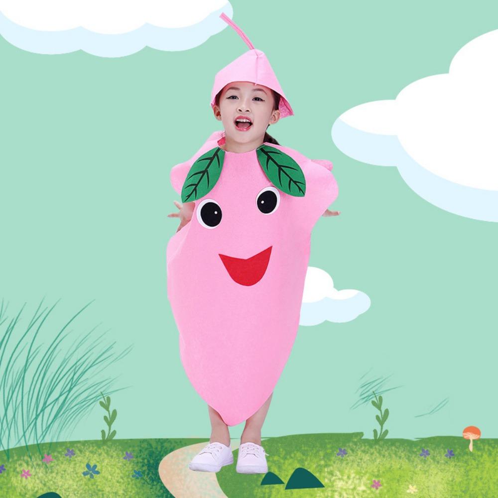 Performance Stage Fruit Veggie Costume Food Performance Suit Children Cosplay Costume  Women