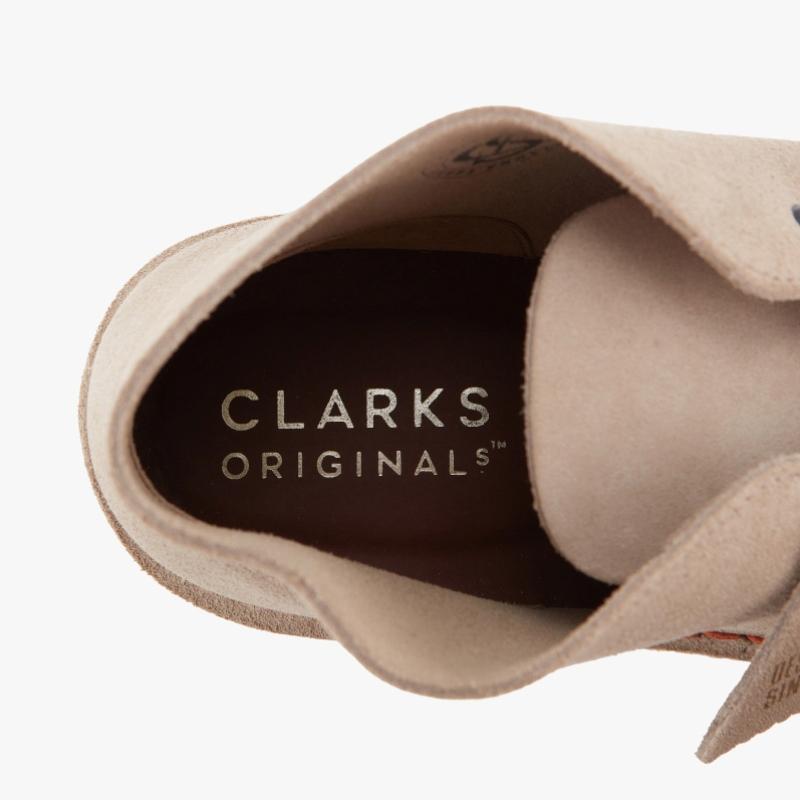 Clarks Desert Sand Suede Boots 26155527