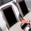 For Toyota Alphard Vellfire 40 Series Rear Seat Armrest Screen Protector Cover Modified Accessories Tempered Glass Protector