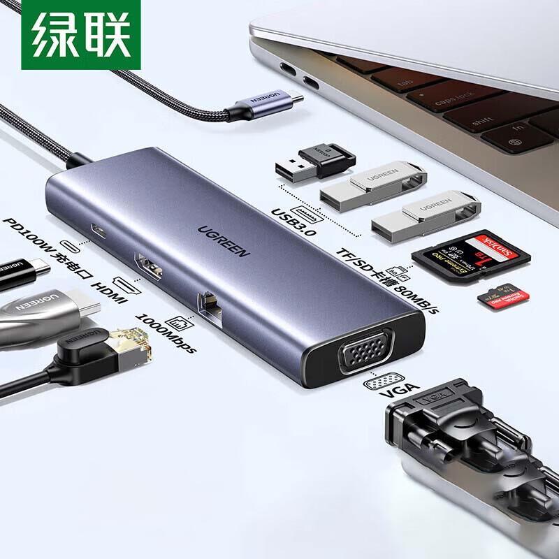 Ugreen USB-C Thunderbolt 4 9-in-1 Multiport Hub
