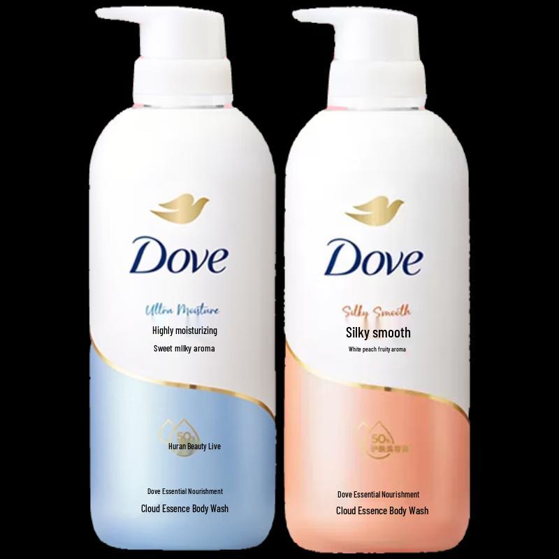 

Dove Sweet Milk & White Peach Body Wash Duo (2x500g)