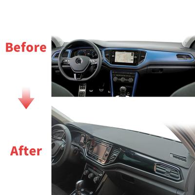 Fit for VW T-ROC 2017 2018 2019-2025 TROC T ROC Dashmat Dashboard Cover Pad DashMat Sunshade Protective Carpet Car Accessories