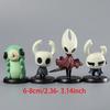 6Pcs/Set Game Hollow Knight Silksong Figure Kawaii Version Little Anime Wasp Girl Figurine Collection Toys Q PVC Kid Friendly Entertaining Fun Play