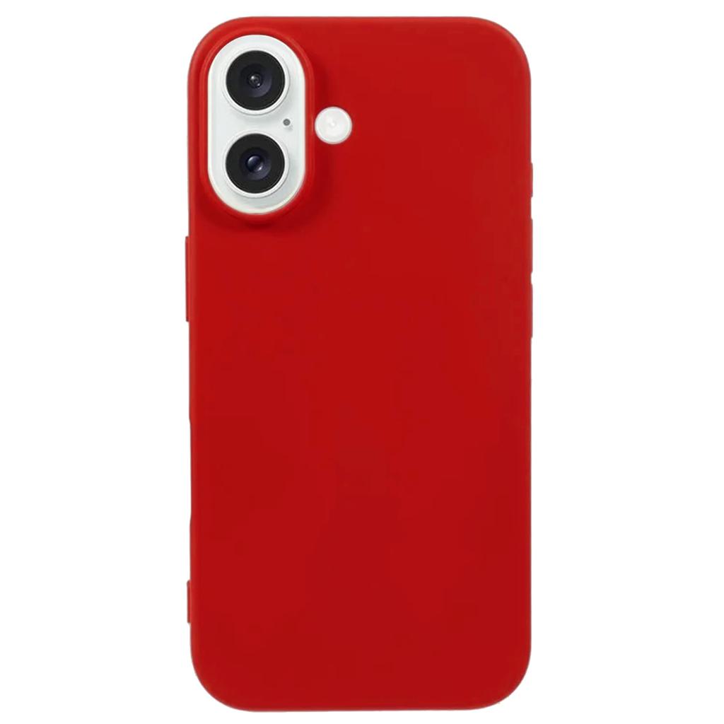 KALEBOL KLB-YTGJ001 For iPhone 16 Case Solid Color Liquid Silicone+PC Phone Cover