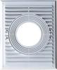 Universal Coolant Grid 215*265Mm White With Mesh - Kra 137