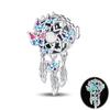 Forest Glow Elf Deer Charm Bead Component Astronaut UFO Bead Components Designed For Authentic Original 3mm Copper Metal Bracelet High Quality Fine