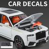 1/24 Rolls Royce Cullinan SUV Alloy Diecast Model Starry Sky Roof Car Toy Children Toy Gift Collection Decoration Ornaments