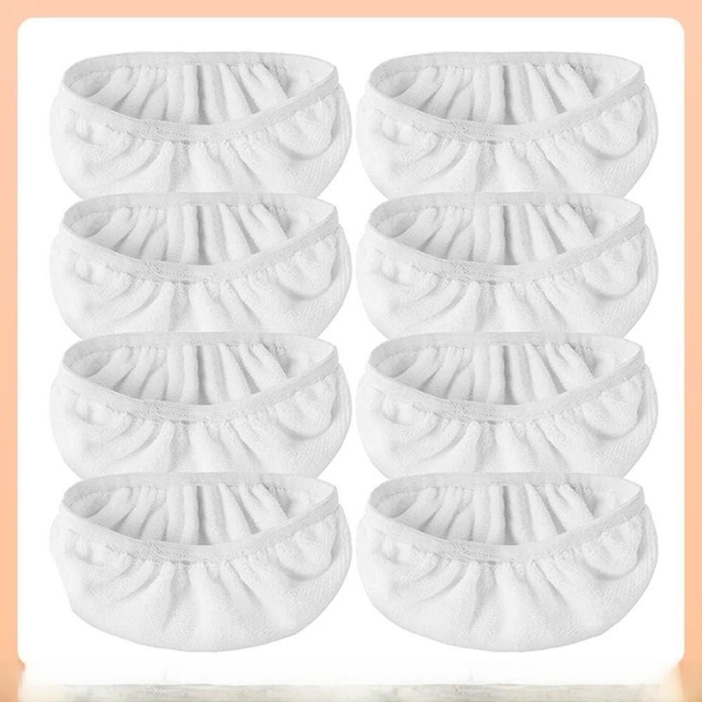 1/4Pcs Washable Microfiber Mop Pads Reusable Mop Cloth  for Bathroom Kitchen Living Room