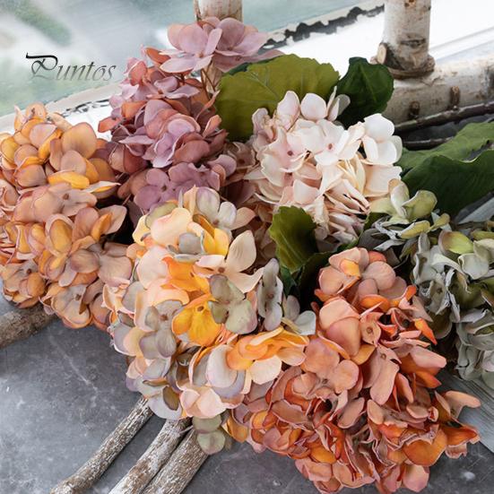 Künstliche Blume, lichtbeständig, simulierte Hortensie, realistische Kunstpflanze für Zuhause, Hochzeiten, Dekoration