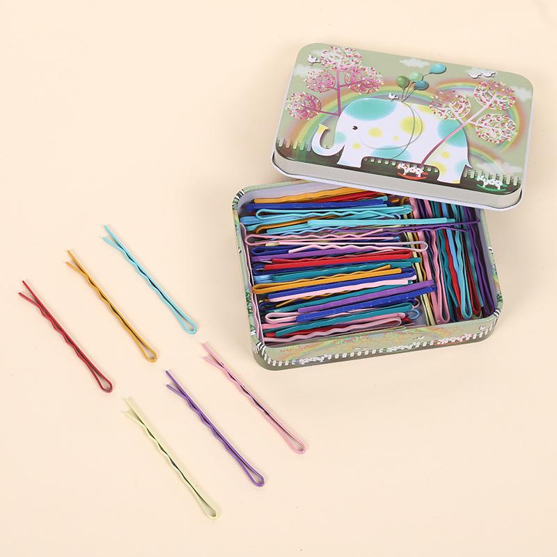 Schwarze U-förmige Haarnadeln: Kleine Baby-Haarspangen für Maskenbildner und Haaraccessoires