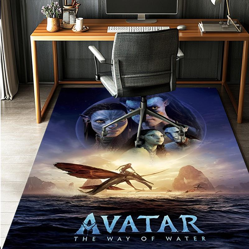 Avatar Pattern Rug, Indoor/Outdoor Mat, for Picnic, Gameroom, Bedroom, Office, Living Room, Home Decor Carpet, Birthday Gift