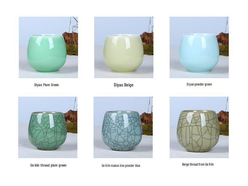 Rain in the Mountains Celadon Ceramic Travel Mug: Creative and Practical Gift