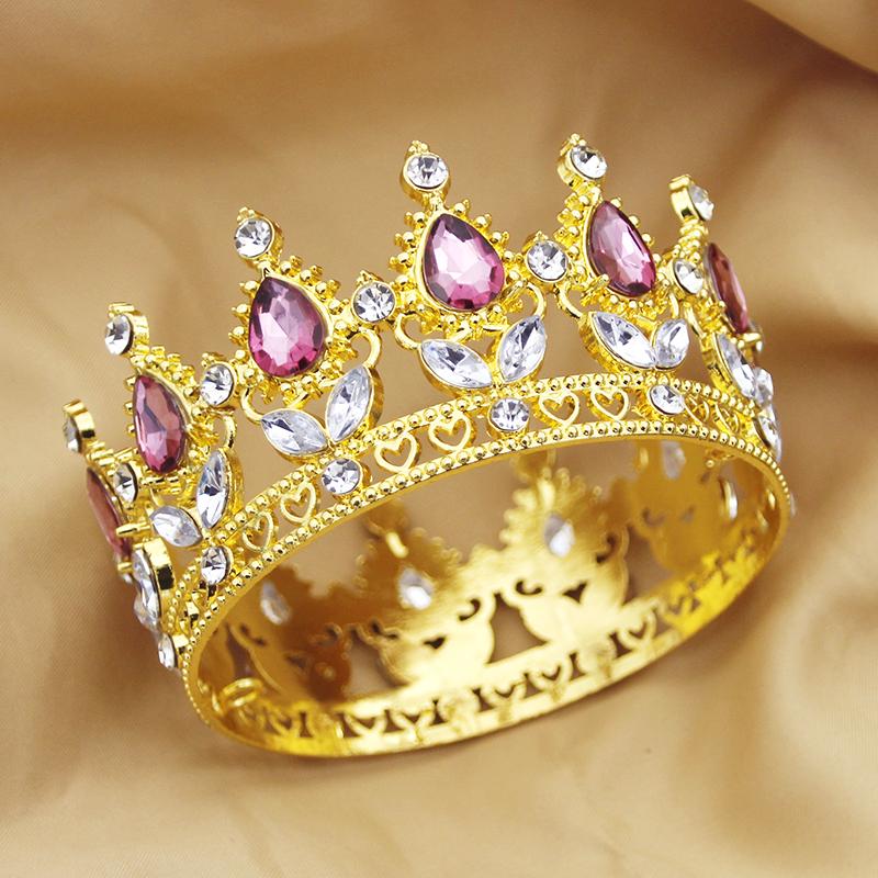 

Супер милые маленькие тиары и короны для девочек на вечеринку, выпускной, для торта, диадема, диаметр 8 см, маленькая тиара, украшения, невеста, свадьба