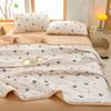 Spring Summer Thin Quilt 150X200Cm/180X200Cm Soft Lightweight Blanket Student Dormitory Cool Air Conditioning Quilt Washable