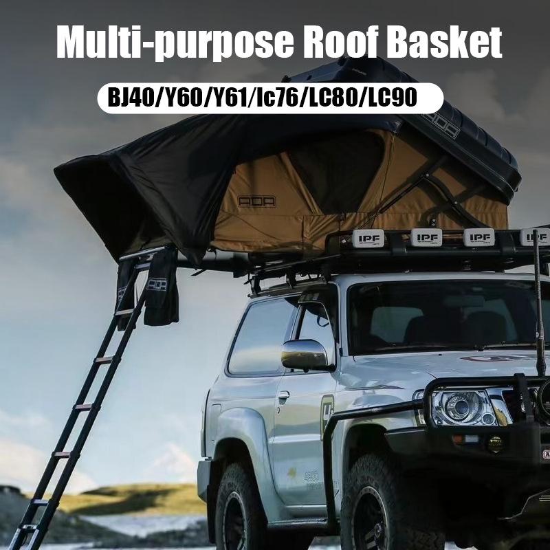 Off-Road Luggage Rack Roof Platform for BJ40, Y60, Y61, LC76, LC80, LC90