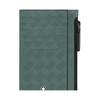 Montblanc 3.0 Hexagonal White Star Logo Leather Card Holder Men Accessories Walnut-Green MB198085