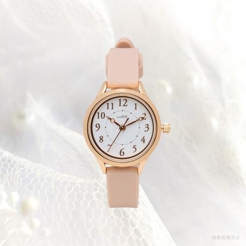 Fieldwork Women's Analog Watch with Silicone Band, Easy To Read, Pink Kelpie (YM094-2)