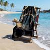 Haaland Fashion Beach Towel: Ideal for Summer Adventures Soft, absorbent and quick drying suitable for swimming and bathing