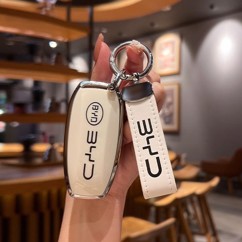 BYD Protective Key Case for Dolphin, Han, Song, Qin DMI, Yuan Pro, Tang Models - New Design for Women