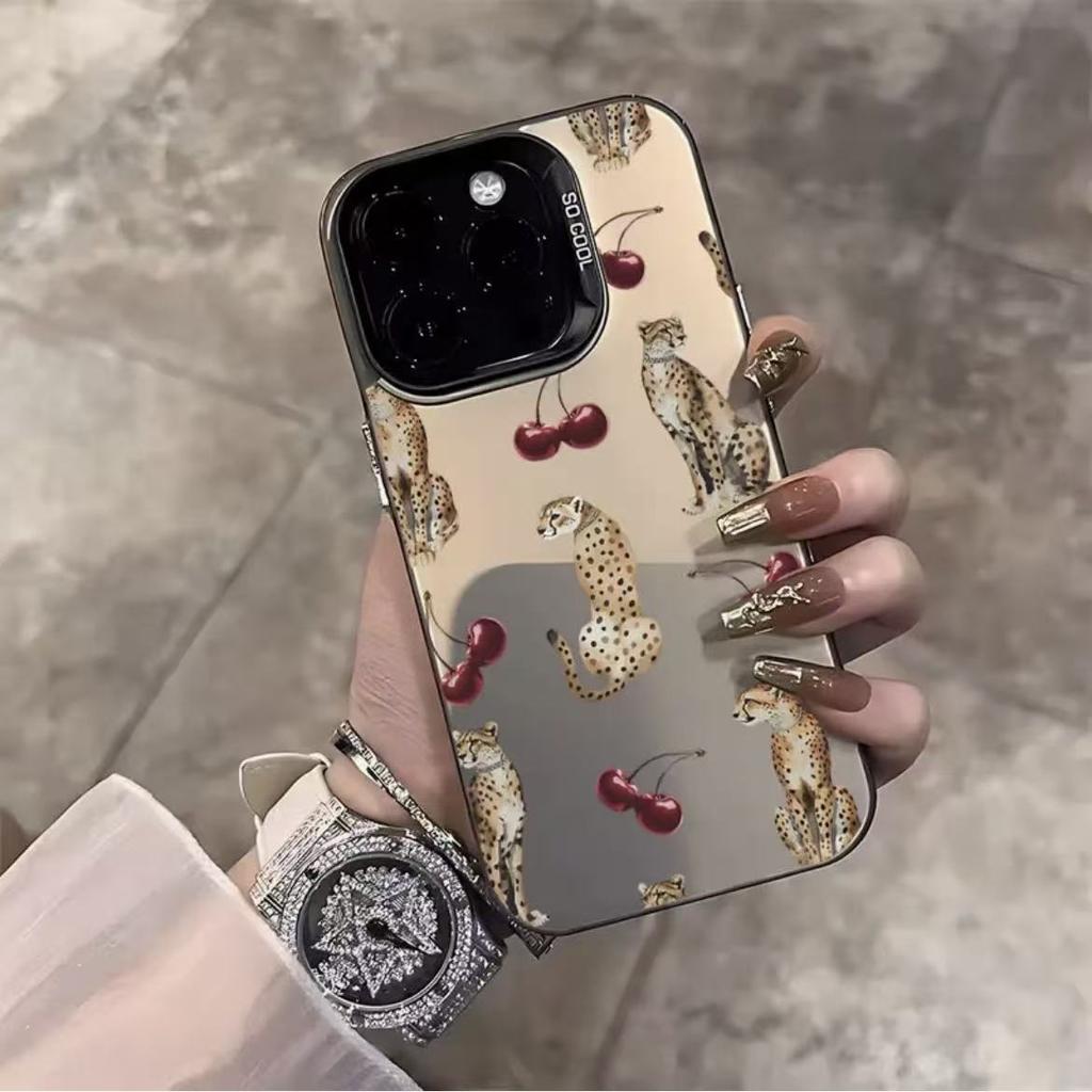 The new cherry is suitable for iphone17 mobile phone case 11 Apple 16promax/15 anti-drop 14pro13 Europe and America 12