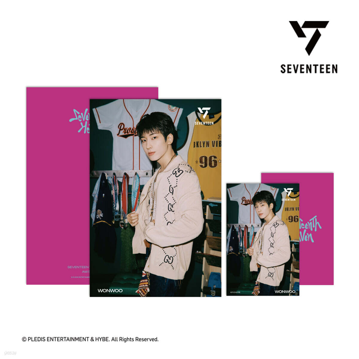

[SEVENTEEN - SEVENTEENTH HEAVEN] 3D Lenticular Postcard [AM 5:26 ver.][Wonwoo ver.]