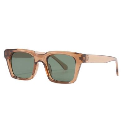 Popularne Damskie Kwadratowe Okulary Przeciwsłoneczne Męskie Vintage Punkowe Damskie Okulary Słoneczne Moda Męskie Okulary Przeciwsłoneczne Uv400
