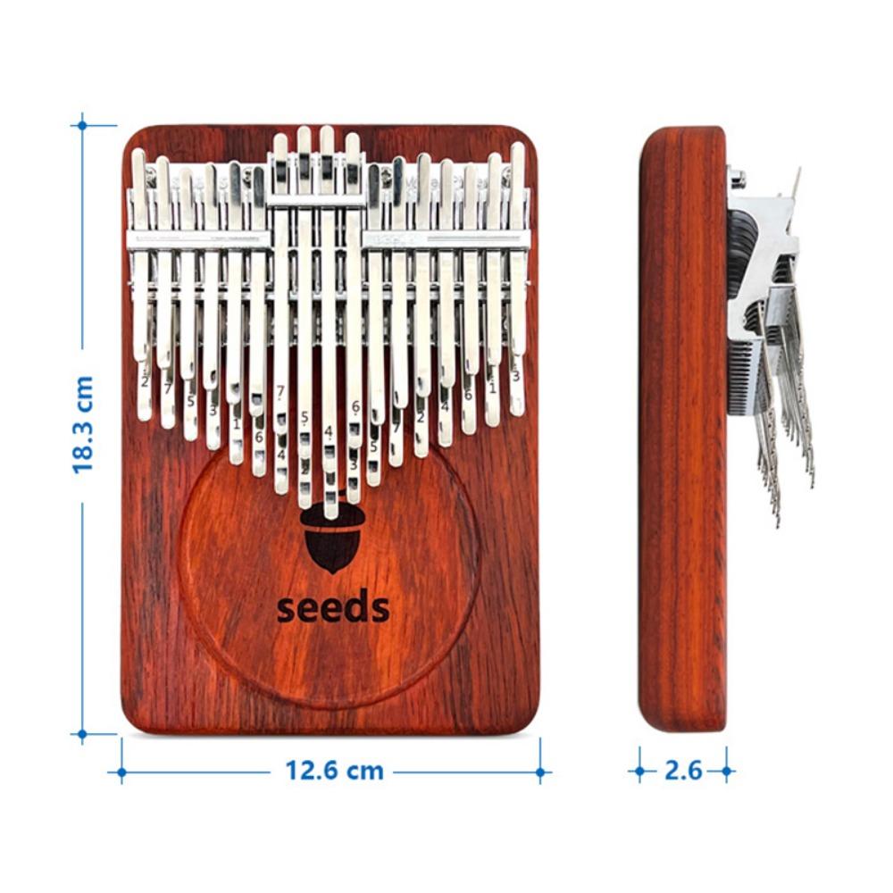 Kalimba Musical Keyboard Beginner Kalimbas Professional Scale Musical Instruments Wood Fingers Piano Accessories Keyboard Musical Instrument