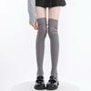 Autumn and winter casual patchwork over-the-knee socks, trendy long tube socks, knee pads, Korean style, popular and simple jk Socks