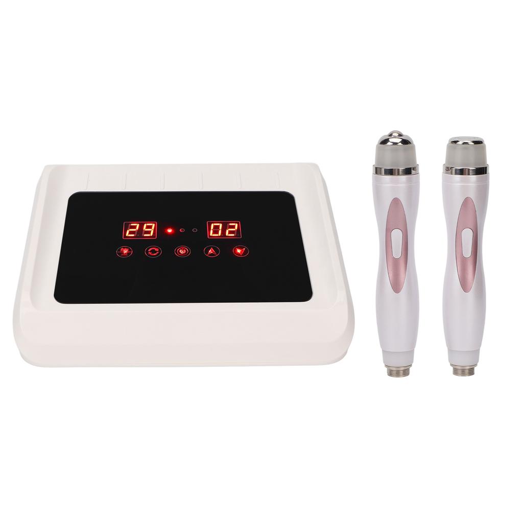 RF Skin Tightening Machine 10 Gears Skin Rejuvenation Face Beauty Machine with 2 Handles 100‑240V