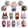 5Pcs Cute Cartoon Labubu Aluminum Film Balloon Kids Birthday Party Decoration Baby Shower Inflatable Toy