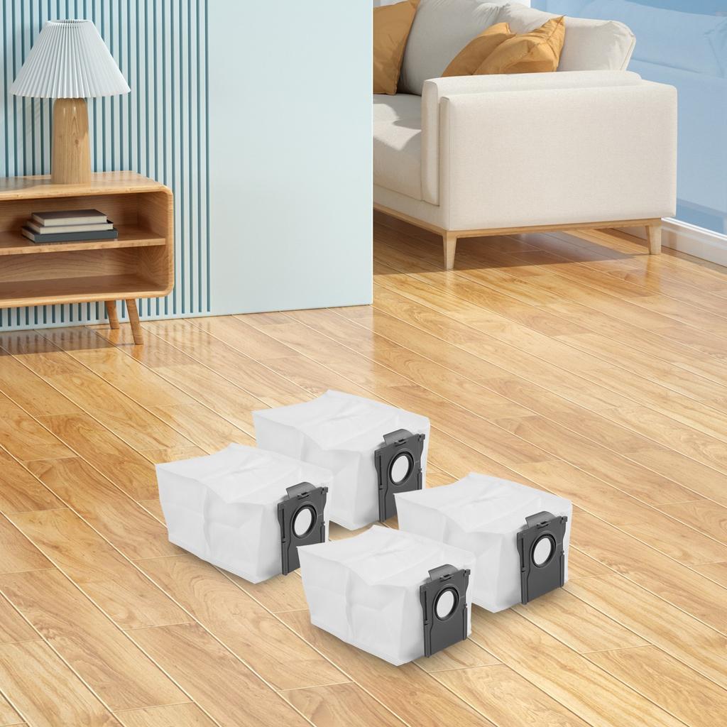 4 Pack Dust Bags for X30 For Ultra and For Mova S10 Plus Efficient Usage