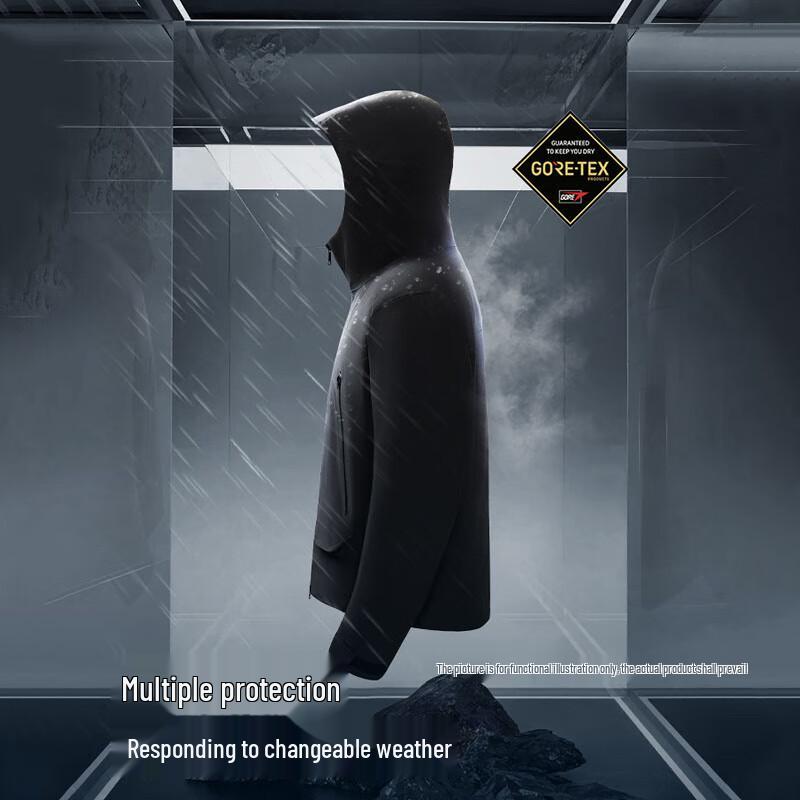 Bosideng B250241107 Men's Outdoor Hooded Down Jacket