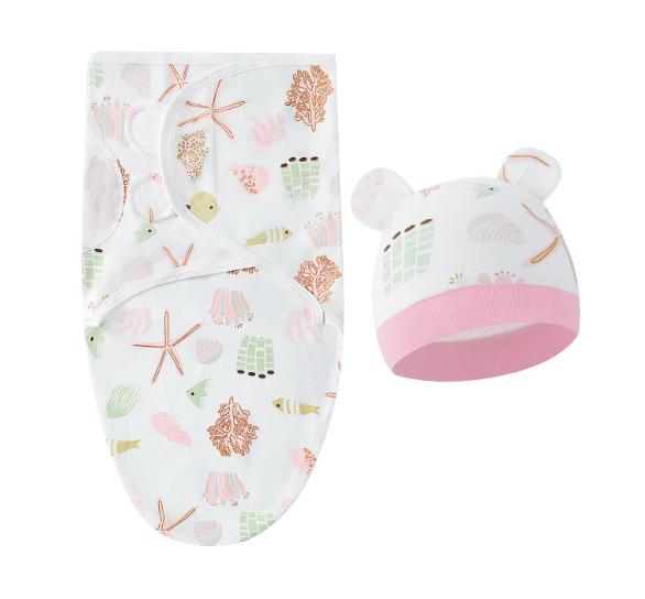 1pc Baby Swaddle Wrap Soft Cocoon Baby Blankets Newborn Swaddle Wrap Warm Cotton Baby Bedding Blanket