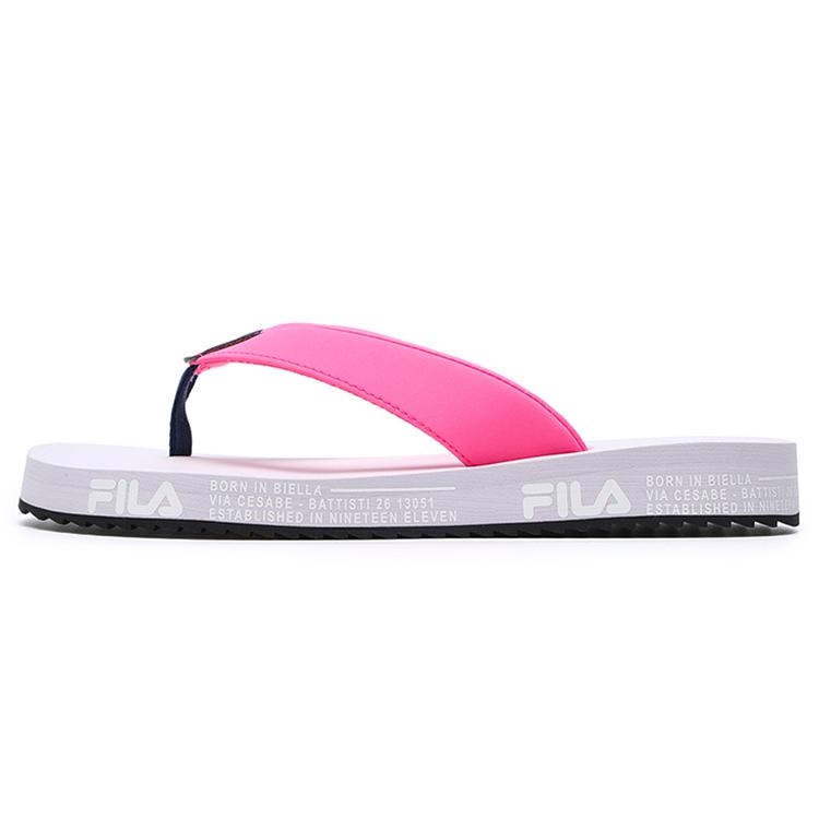 FILA Core Fashion Slippers  Pink White  Women s F12W226508FUA 36.5
