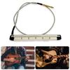 Guitar Pickup Sticks Bridge Integrated Strips Removable Guitar Pickup Suit for 6 String Acoustic Guitar Part Enduring