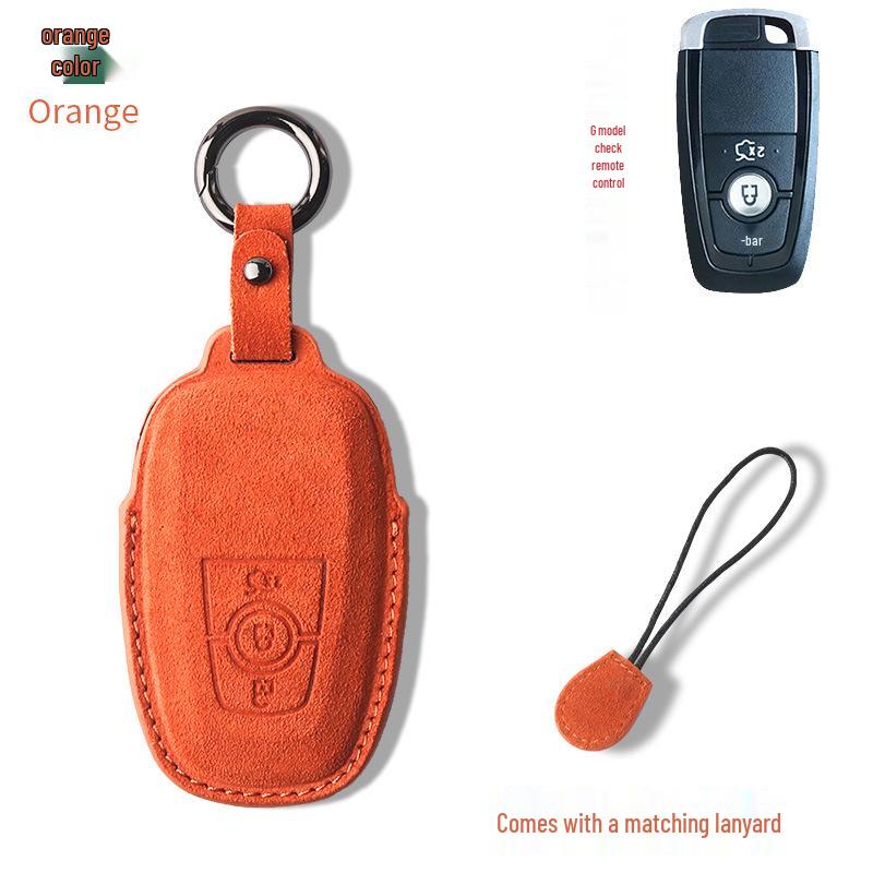 Ford Edge/Explorer 2023 Schlüsselhülle Herren Wildleder Auto Dekoration Tasche