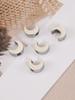 5-10pcs Stainless Steel Moon Shape Beads Gold Color Spacer Beads for Bracelet Necklace DIY Jewelry Making Findings Wholesale