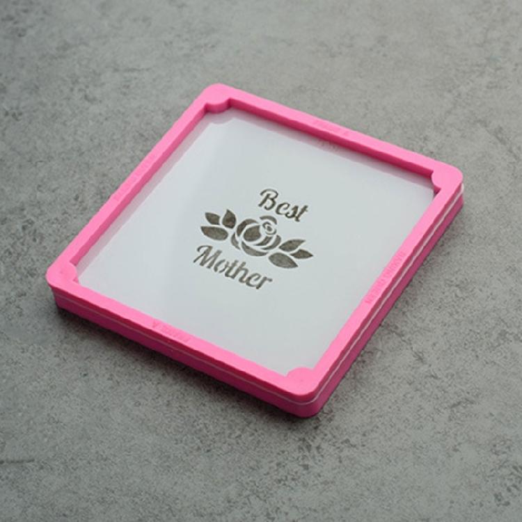 Supporto affidabile per stampini da biscotti Torte Stencil per decorazione in fondente Stampo