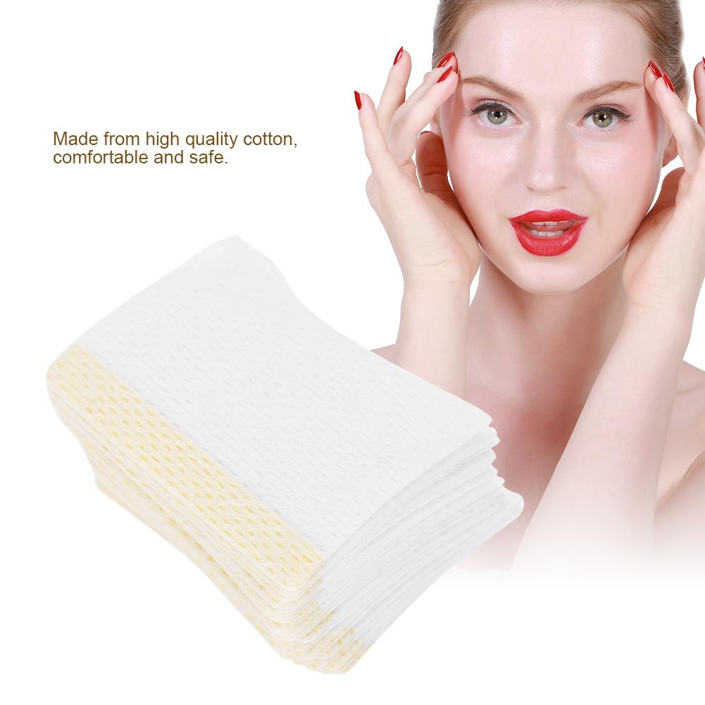 Eyelash Extension Reshaping Eye Glue Cleaning Pad Tools 40 Pcs White Cotton