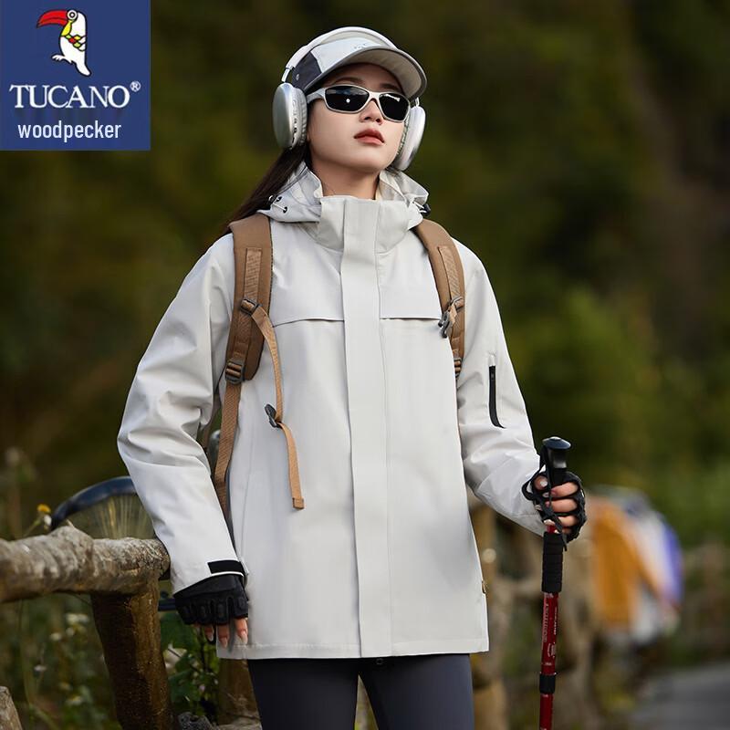 Tucano Women's Spring/Autumn Windproof Hooded Outdoor Jacket