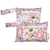 Waterproof Cartoon Print Washable Baby Diaper and Storage Organizer Bag