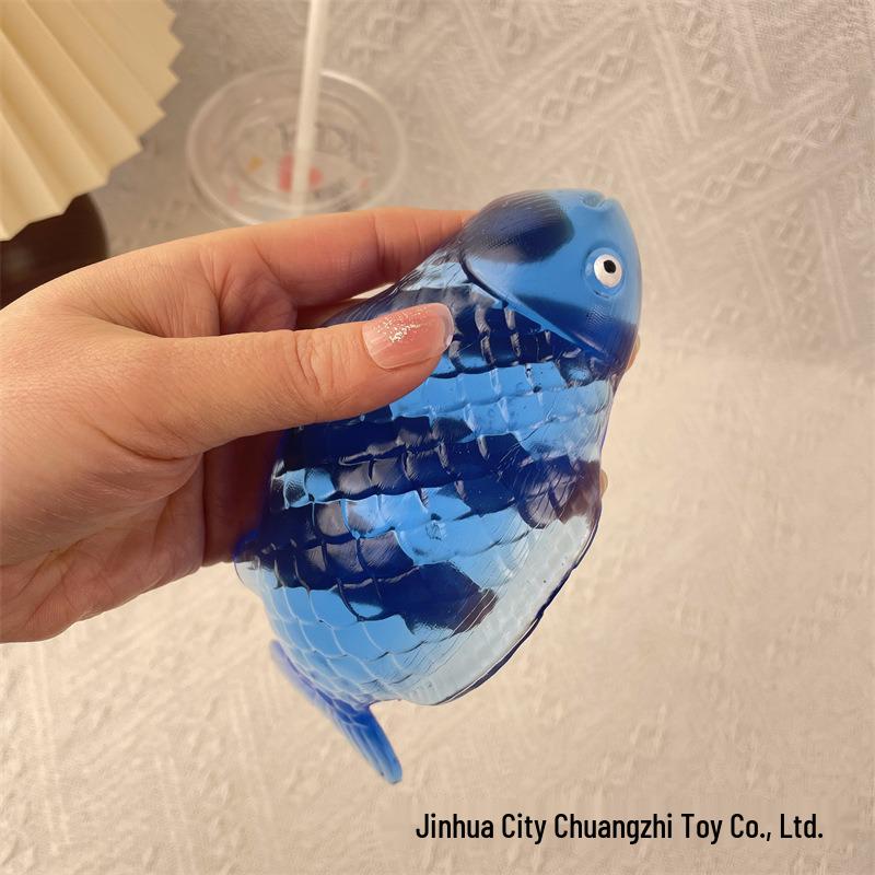 High-Quality Realistic Koi Fish Stress Relief Squeeze Toy