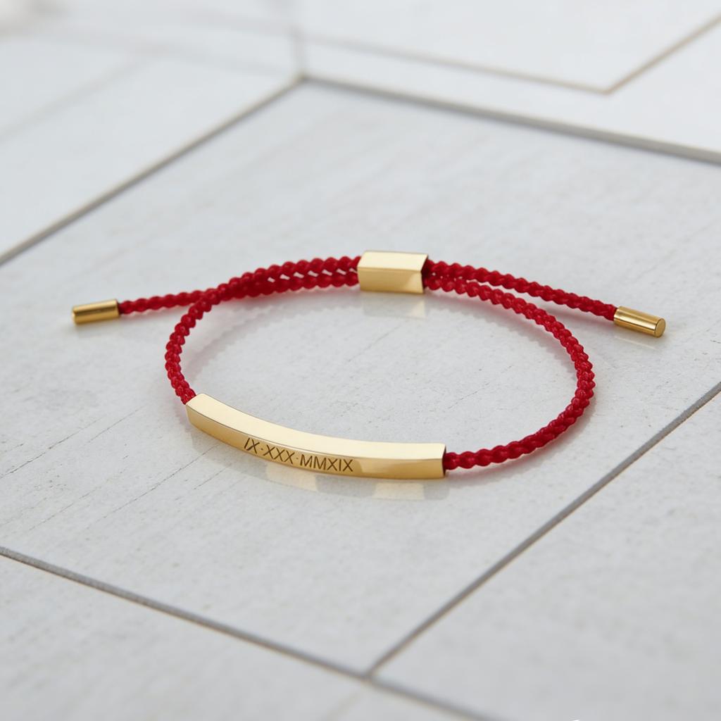 Atoztide Engrave Name Bracelet For Women Men Stainless Steel Jewelry Color Braided Rope Chain Personalized Couple Birthday Gift